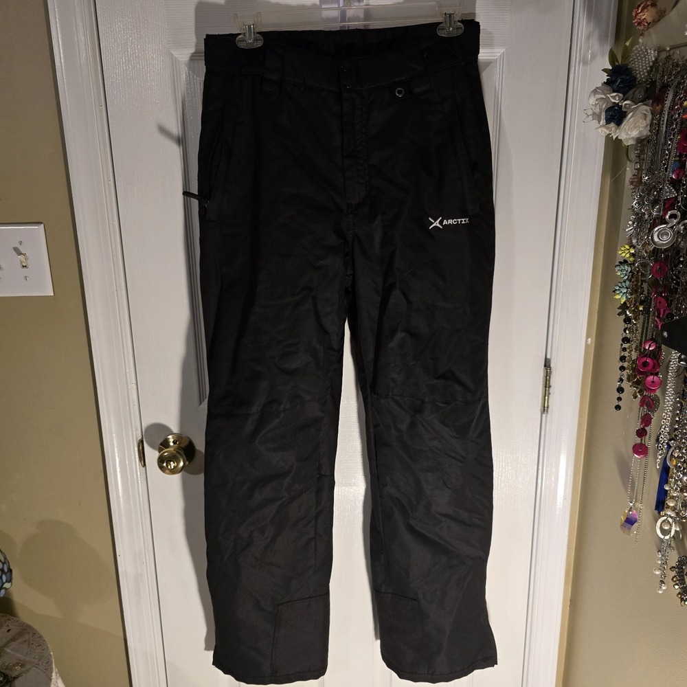 ARCTIX SKI SNOWBOARD SNOWPANTS PANTS MENS XL‎ INSULATED 32/34 34L BLACK